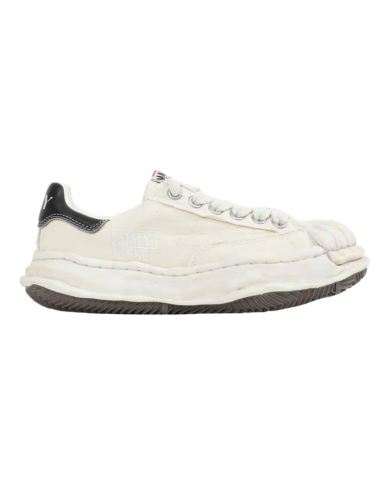 MIHARAYASUHIRO Blakey Bleached Canvas White