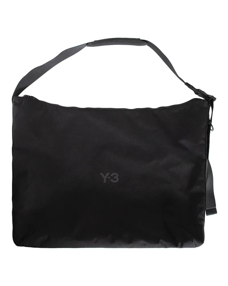 Y-3 Large Crossbody Bag Black