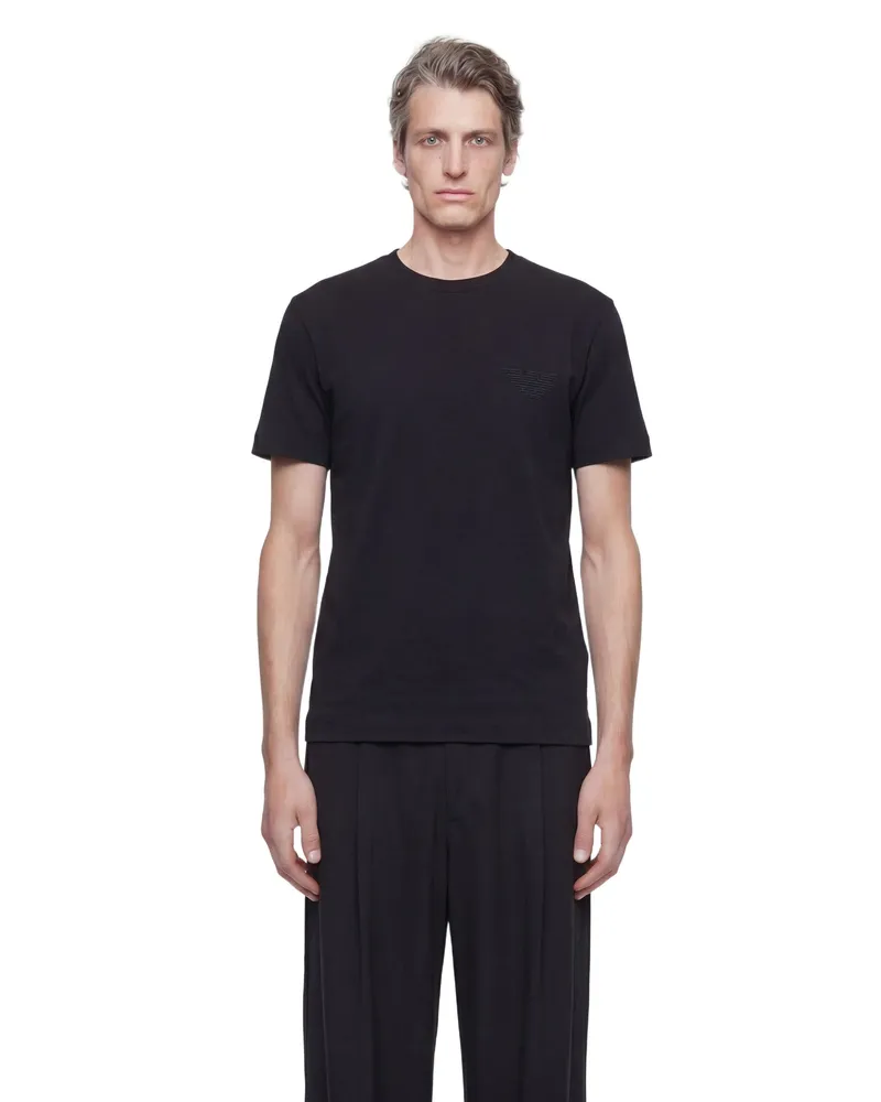 Emporio Armani Short Sleeve T-Shirt Black