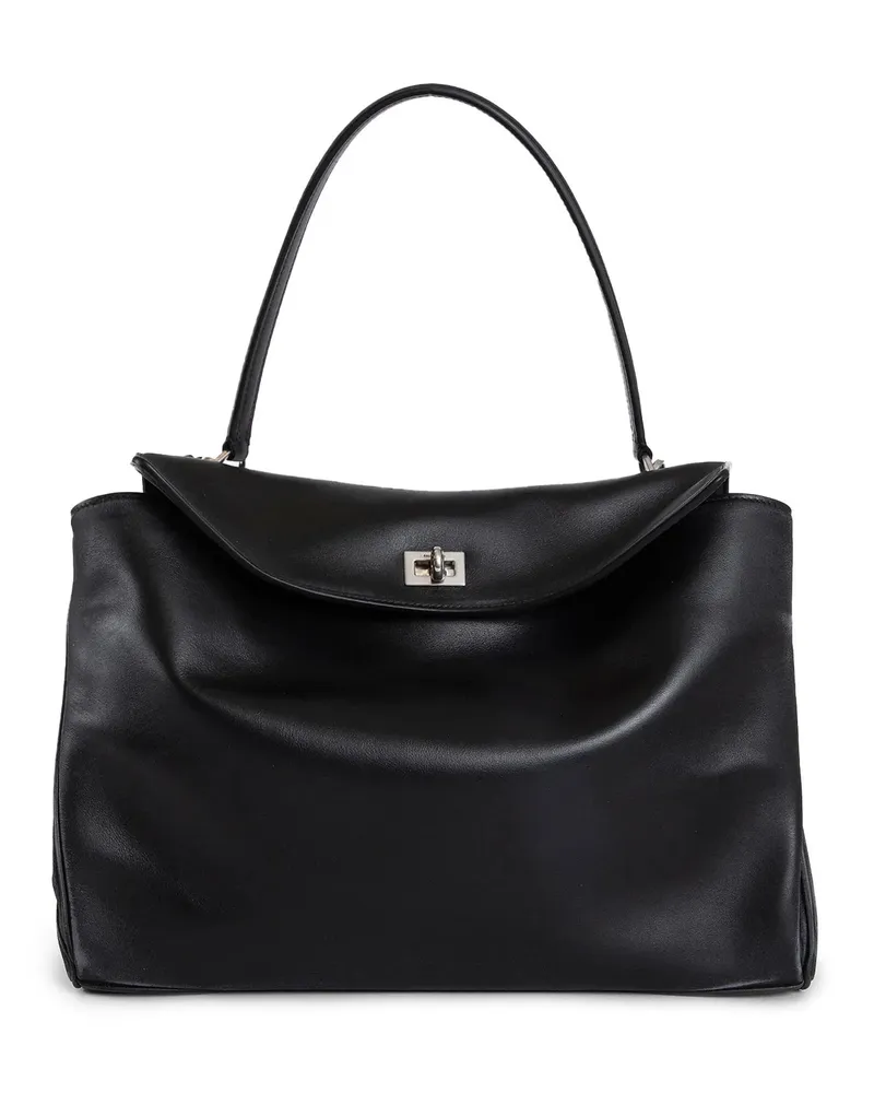Balenciaga WOMAN BLACK TOP HANDLE BAGS Black
