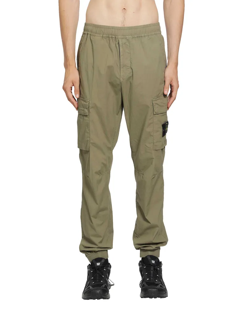 Stone Island 3100031 Stretch Organic Cotton Twill Green