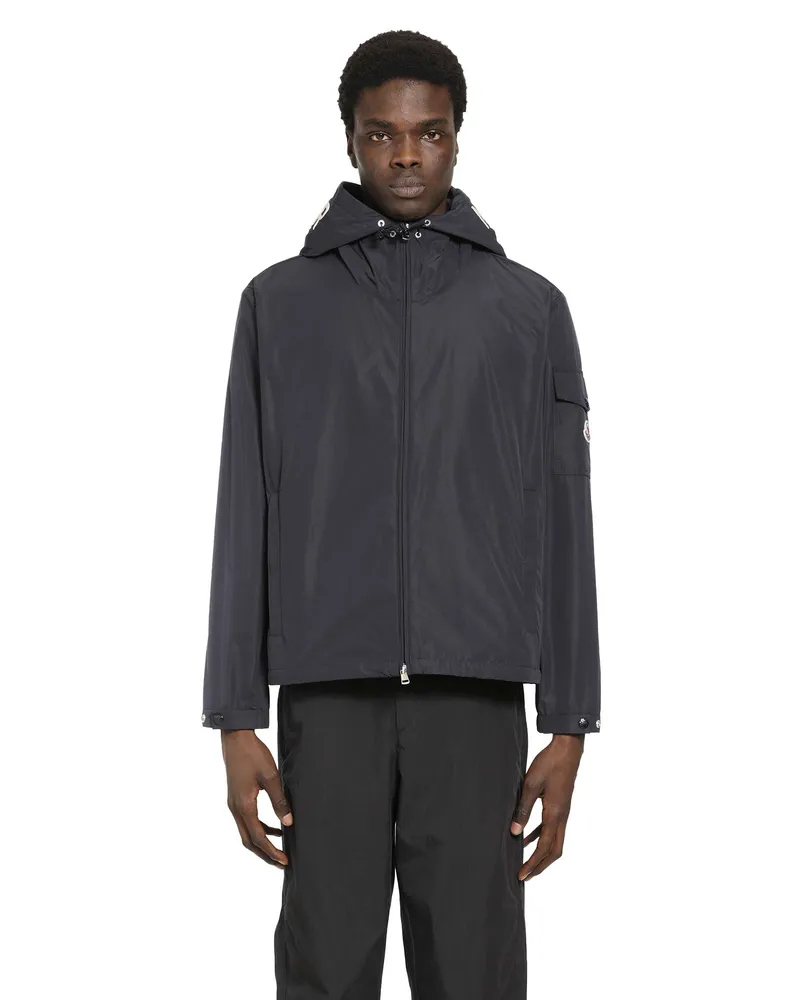 Moncler Sassiere Hooded Jacket Blue