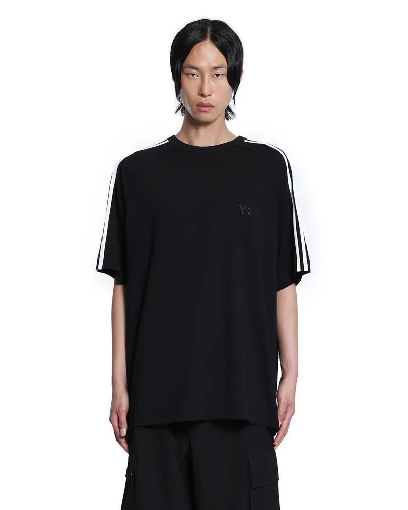 Y-3 3-Stripes T-Shirt Black