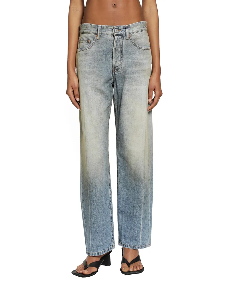 Maison Margiela Straight Leg Jeans Blue