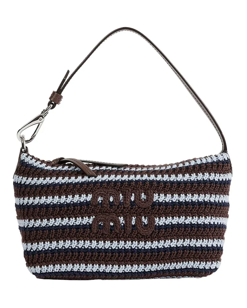 Miu Miu Crochet Pouch Multicolor