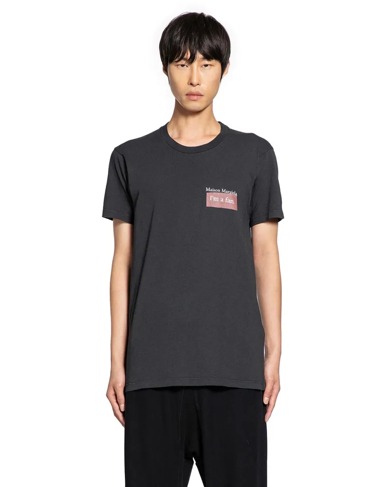Maison Margiela Logo Patch T-Shirt Black
