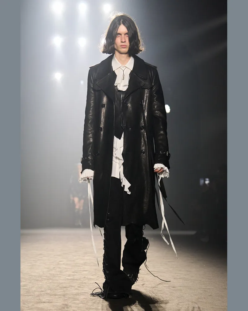 Ann Demeulemeester Solmund Cuffs White