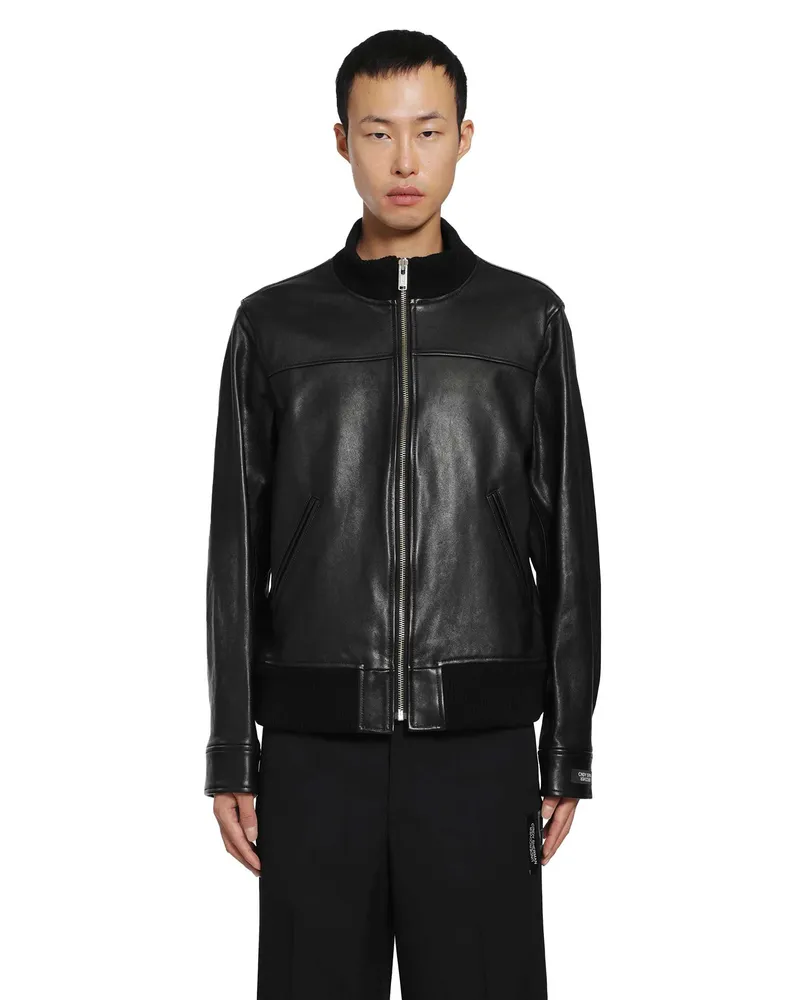 Undercover Cindy Sherman Sheepskin Blouson Black