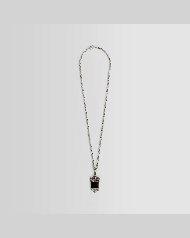 KD2024 Monolith Pendant Necklace Silver