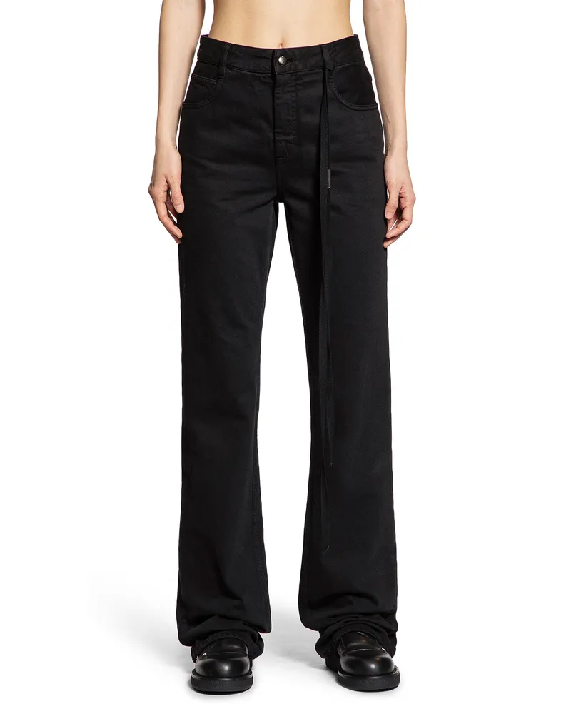 Ann Demeulemeester Ona 5 Pocket Flared Jeans Black