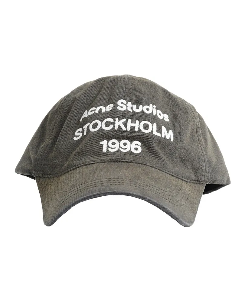 Acne Studios 1996 Logo Baseball Cap Black