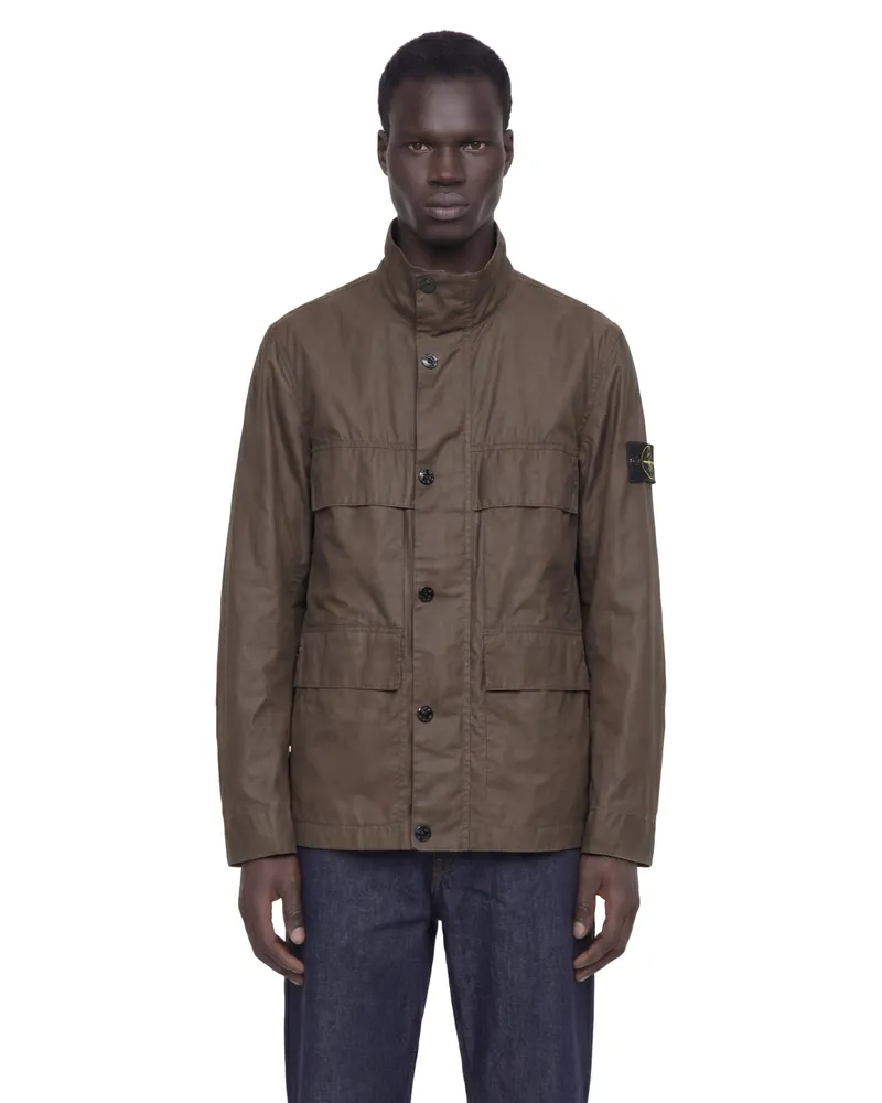 Stone Island 4100024 Field Jacket Brown