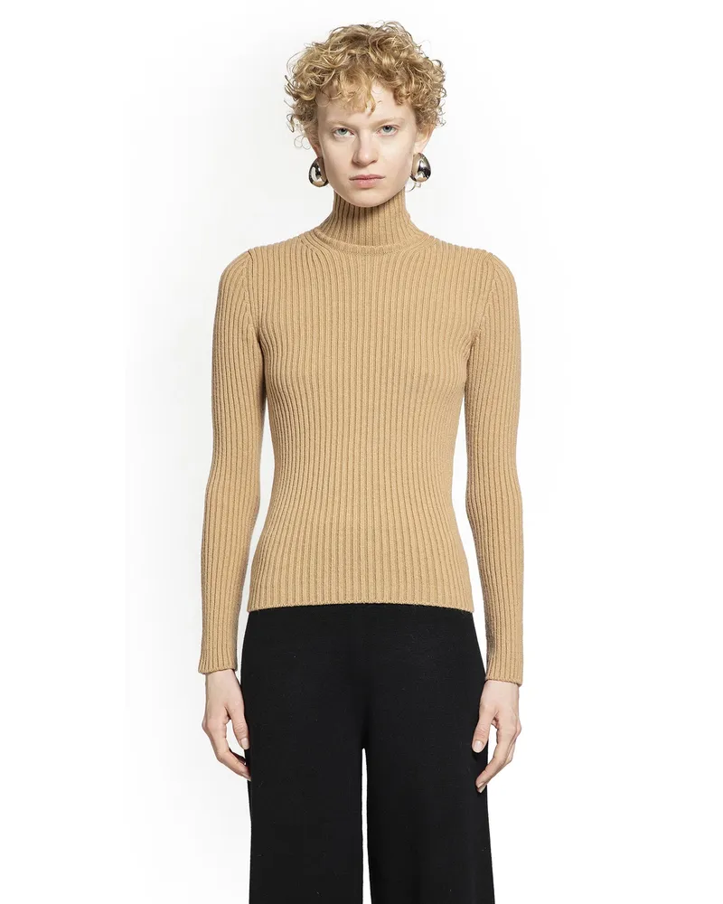 Max Mara WOMAN BEIGE TOPS Beige