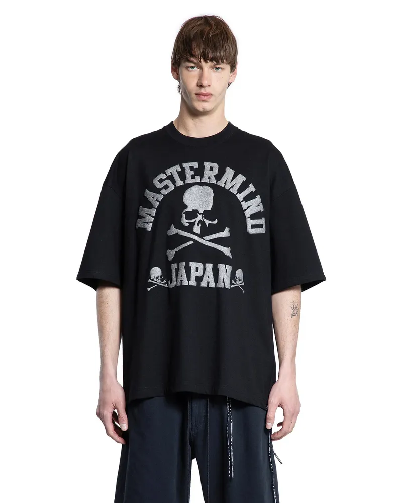 Mastermind World MAN BLACK T-SHIRTS & TANK TOPS Black