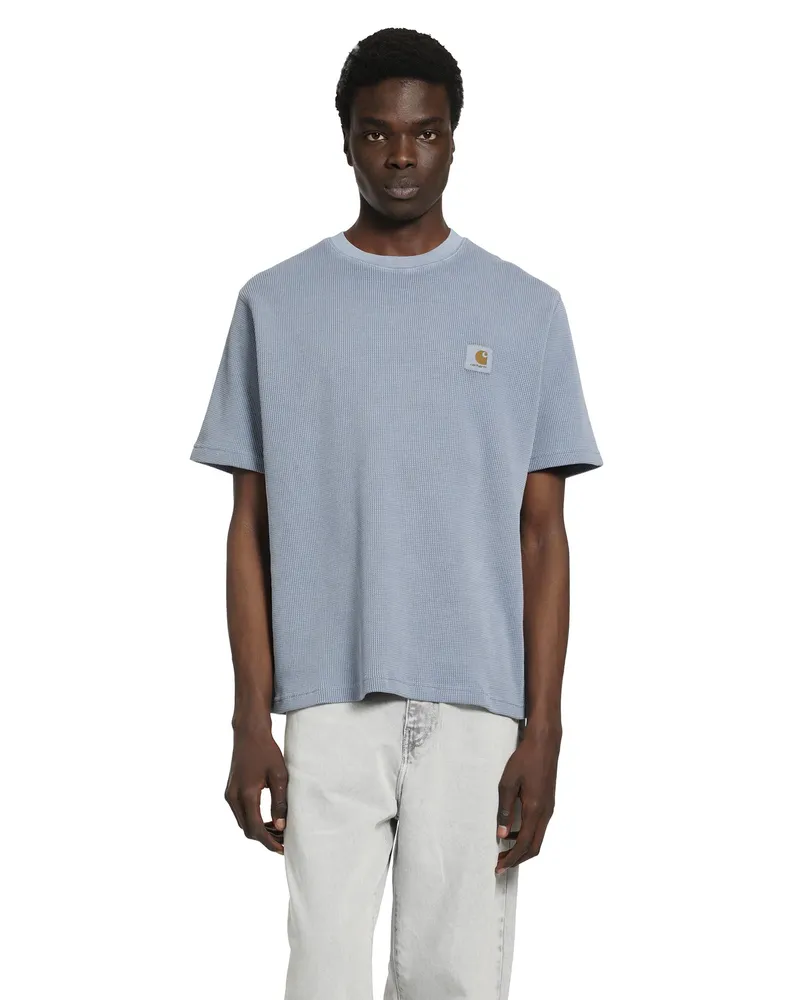 Carhartt WIP Nelson Waffle T-Shirt Blue
