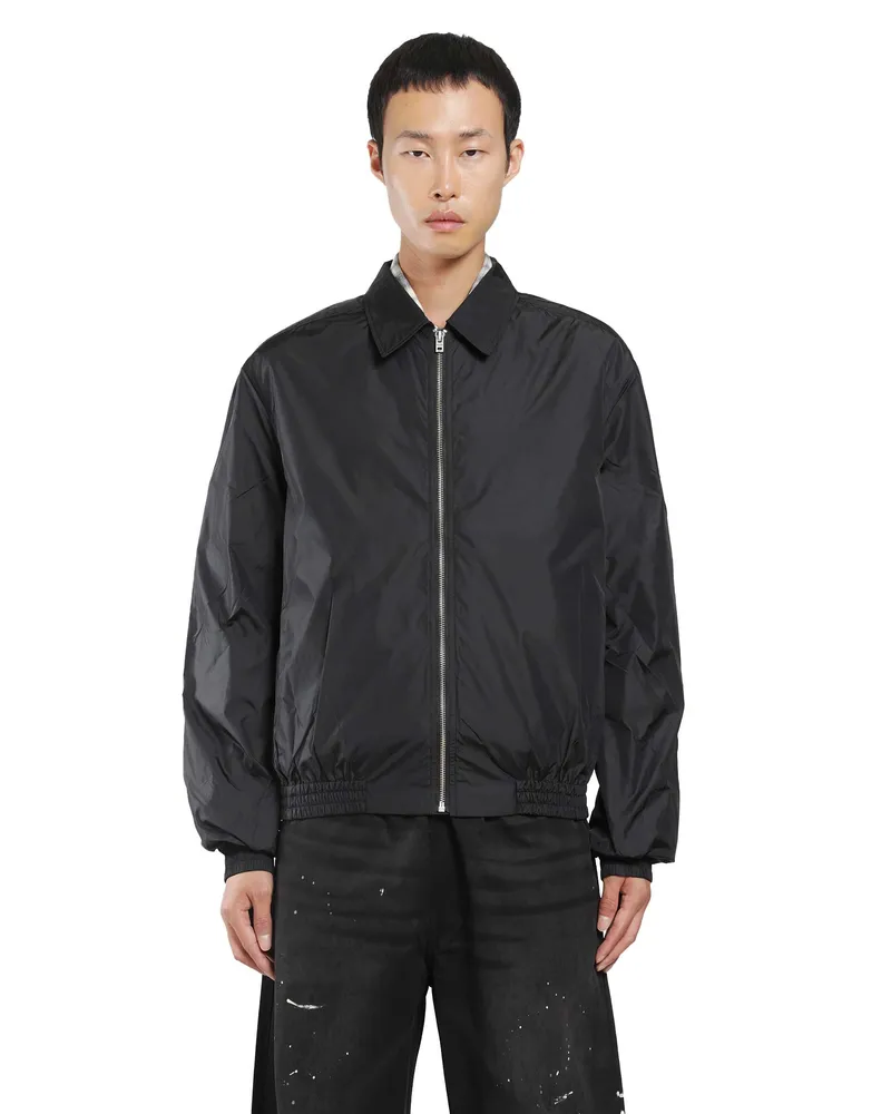 Acne Studios Lightweight Nylon Jacket Black