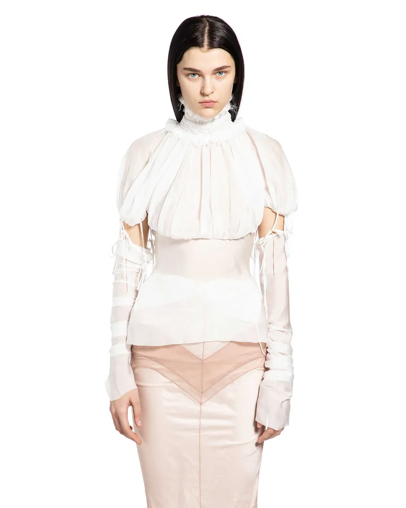 Dilara Findikoglu Well Behaved Girl Shirt White