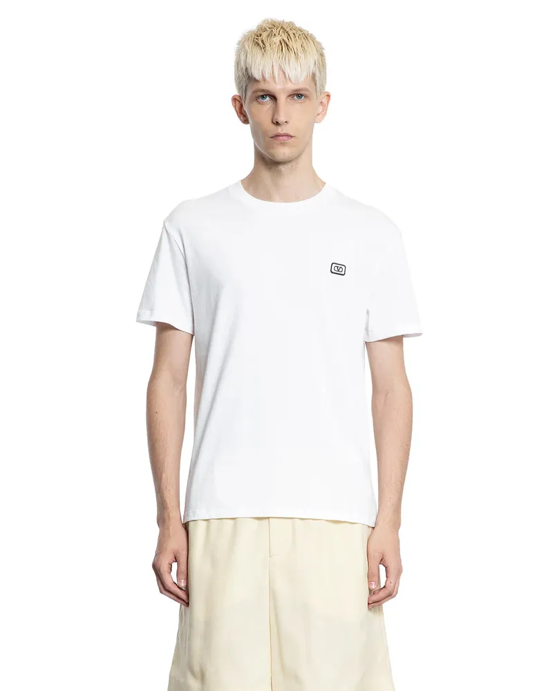Valentino Garavani VLogo Patch T-Shirt White