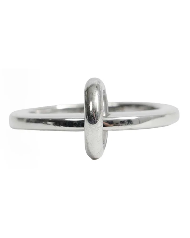 Alan Crocetti Blade Loop Ring Silver