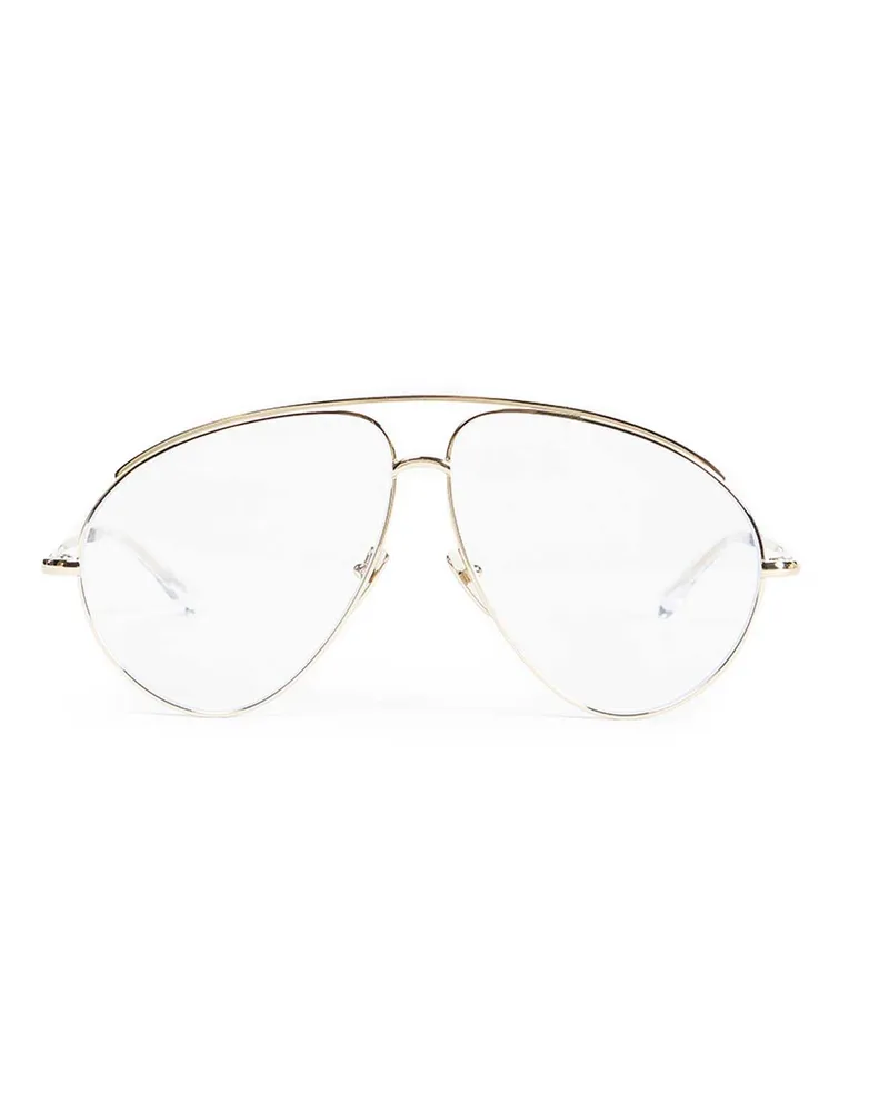 Gucci Aviator Optical Frame Gold