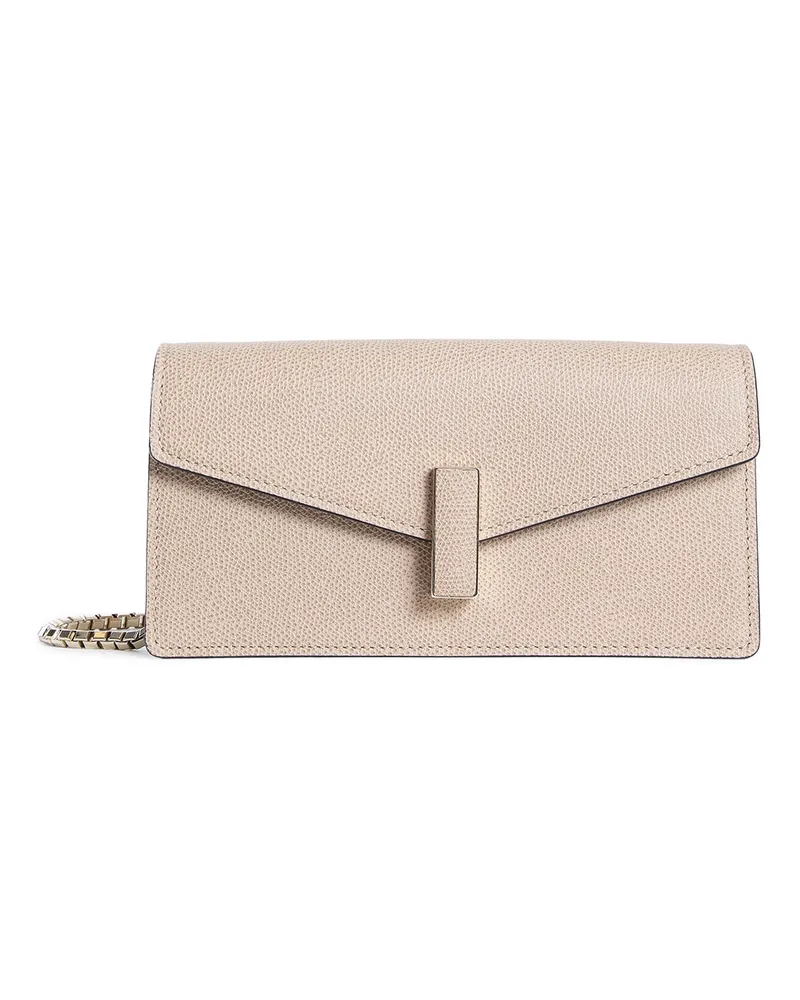 Valextra Iside Clutch Bag Beige