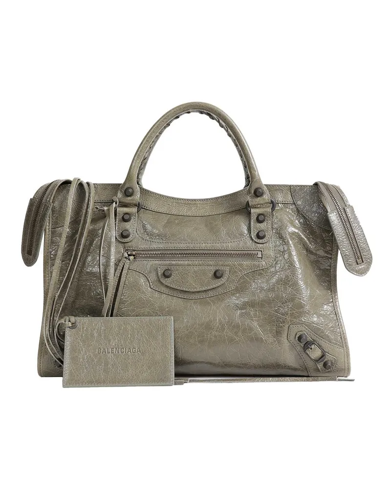 Balenciaga Le City Bag Medium Green