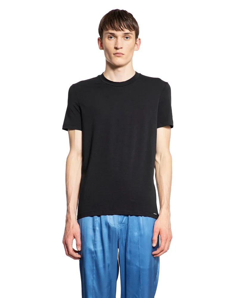 Tom Ford Cotton Modal T-Shirt Black