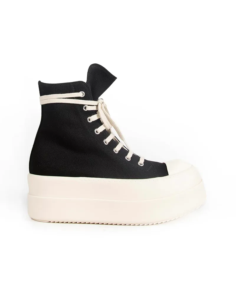 DRKSHDW by Rick Owens Mega Bumber Canvas Sneaks Black