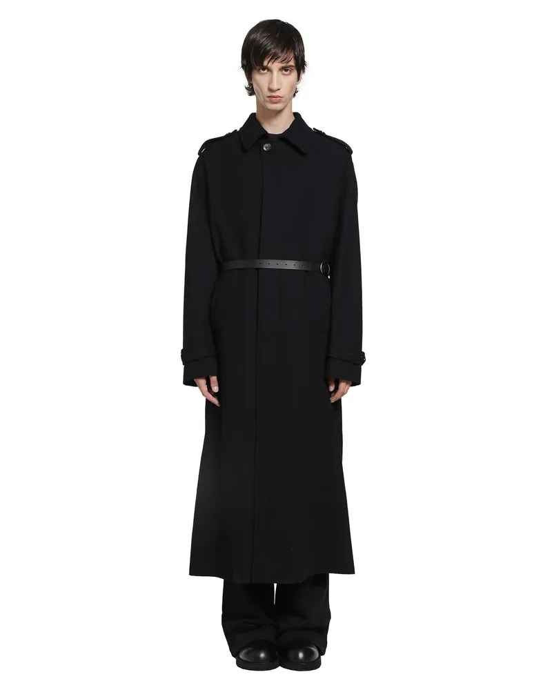 Ann Demeulemeester Wilmer Coat Black