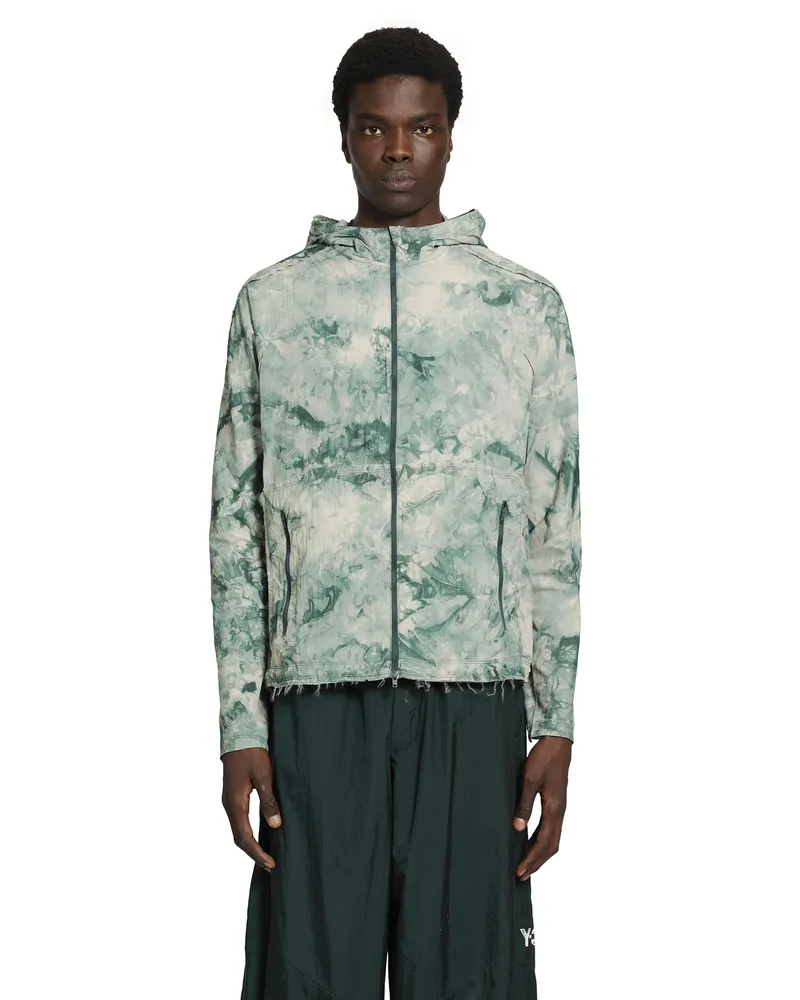 Y-3 AOP Running Jacket Green