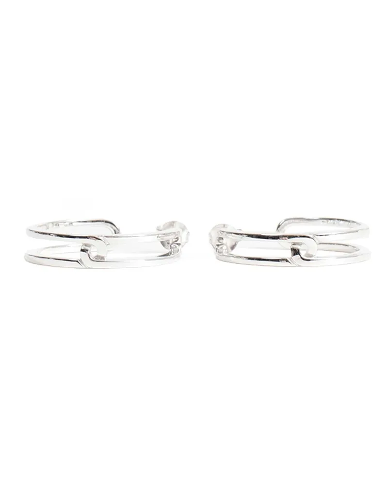 Kinraden The Gasp Earrings Large Silver