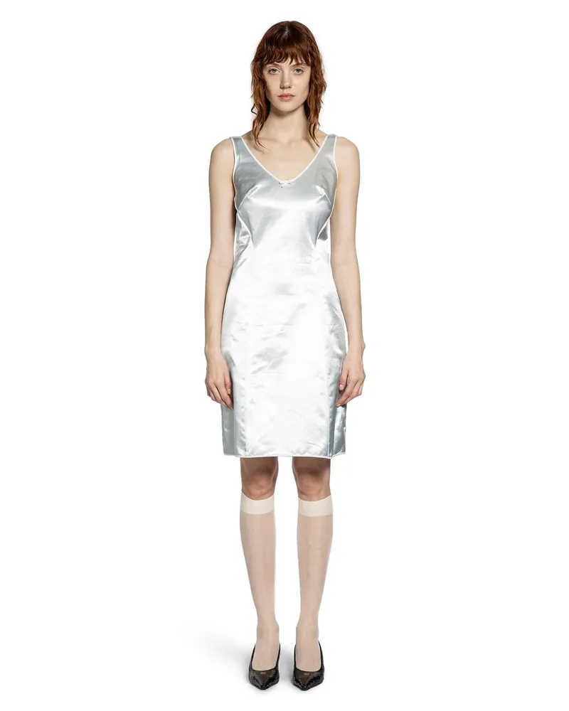 Miu Miu Satin Dress Blue