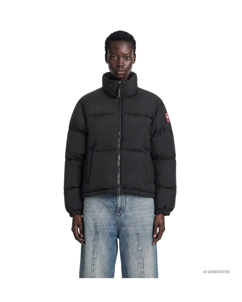 Canada Goose Fallon Puffer Jacket Black