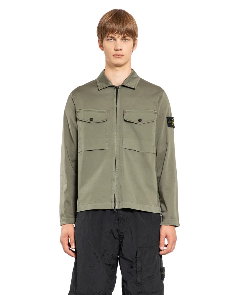 Stone Island MAN GREEN JACKETS