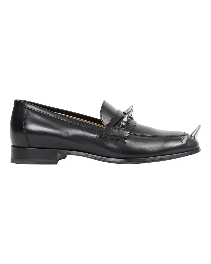 Gucci Studded Loafers Black