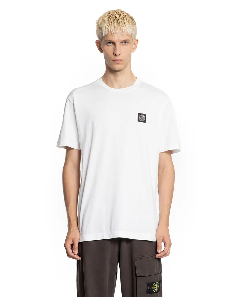 Stone Island 2100027 60/2 Cotton Jersey T-Shirt White