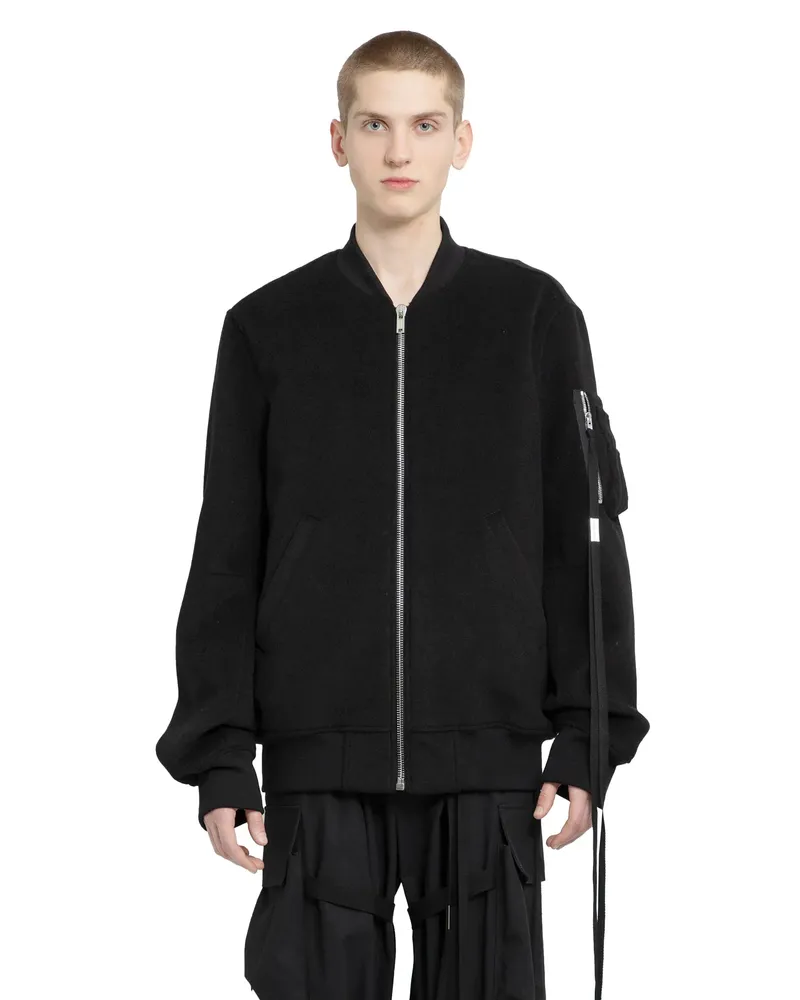 Ann Demeulemeester Dries Standard Bomber Black