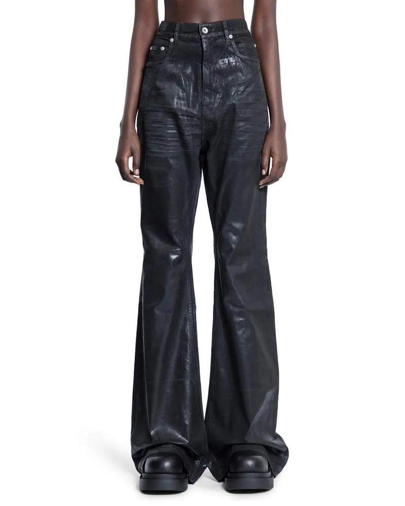 DRKSHDW by Rick Owens Hollywood Bolan Bootcut Black