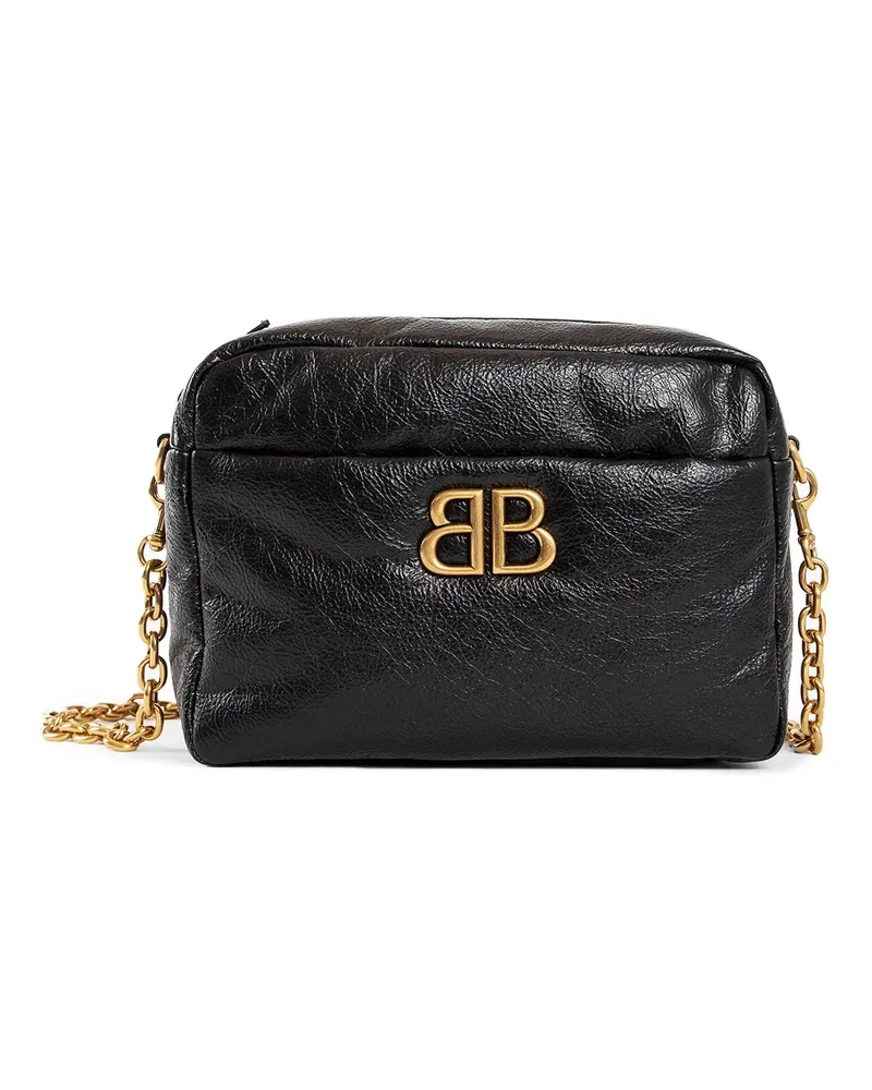 Balenciaga Monaco XS Camera Bag Black