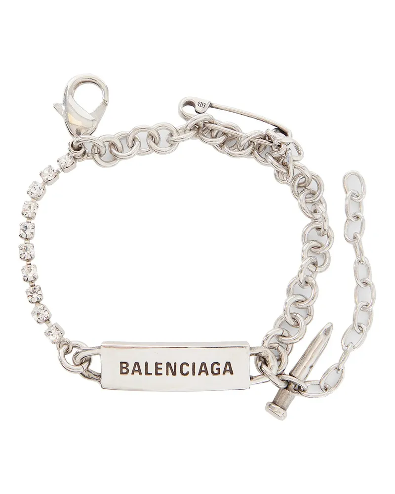 Balenciaga DIY Bracelet Silver
