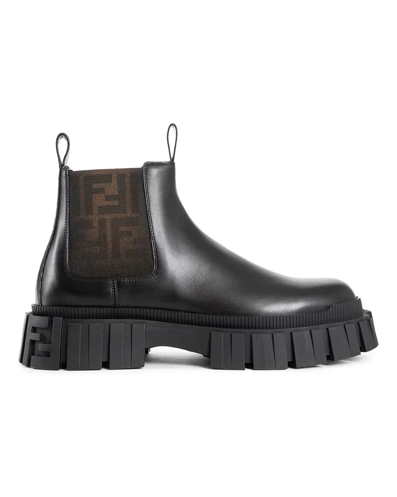 Fendi Stivali Chelsea Force Black