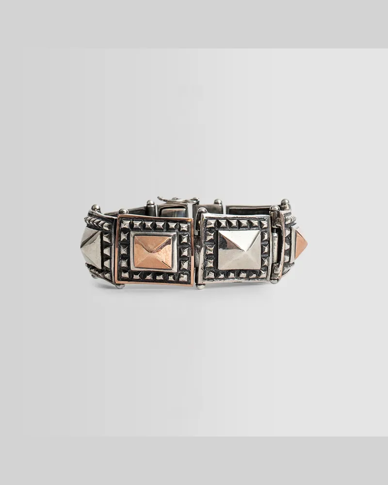 KD2024 Pyramid Bracelet Silver