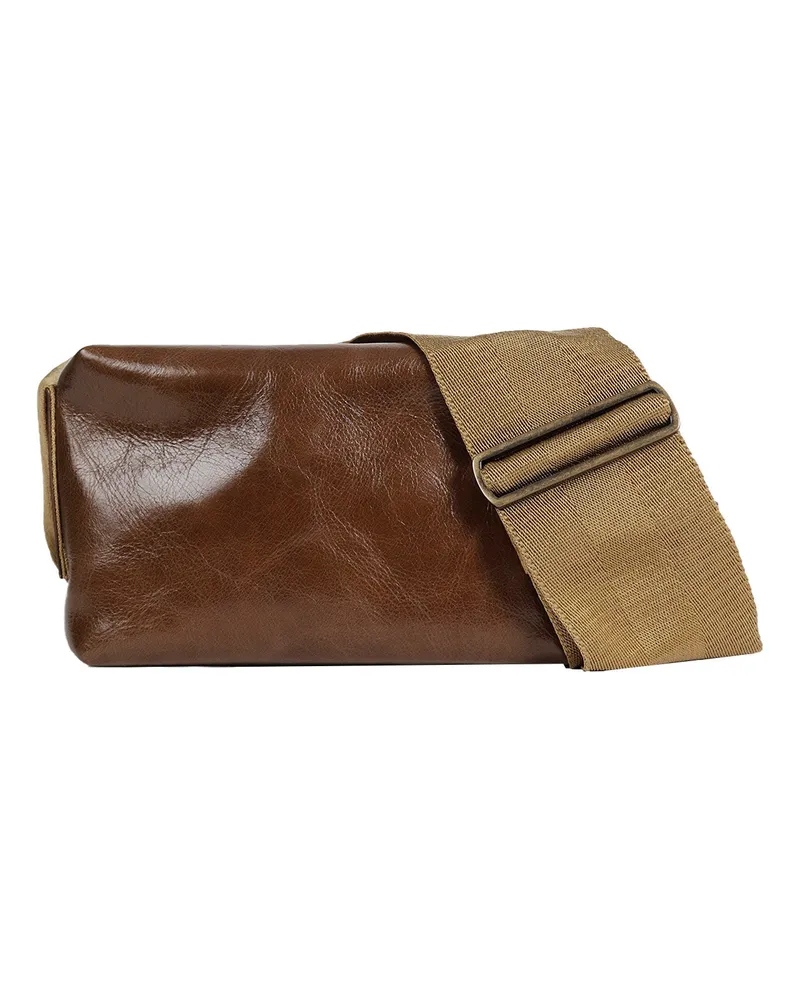 Uma Wang Small Shoulder Bag Green