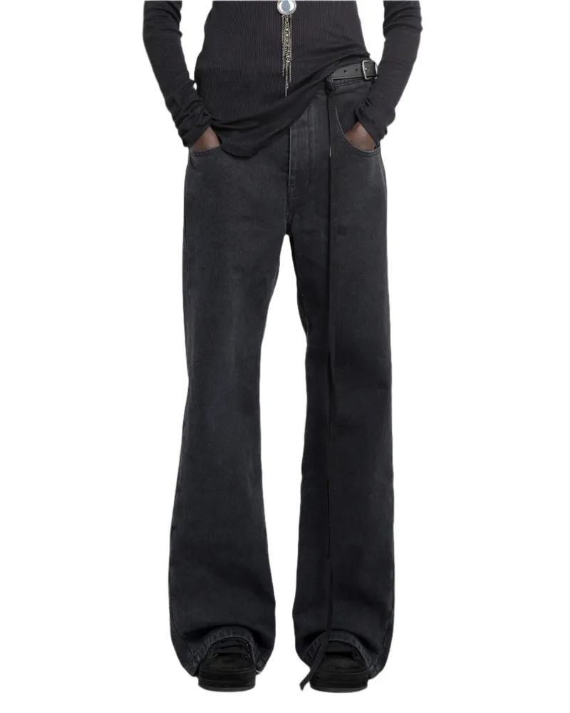 Ann Demeulemeester Claire 5 pocket Comfort Denim Trousers Grey