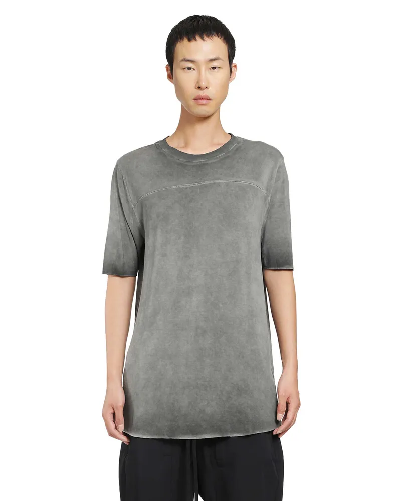 THOM KROM Viscose Jersey T-Shirt Grey