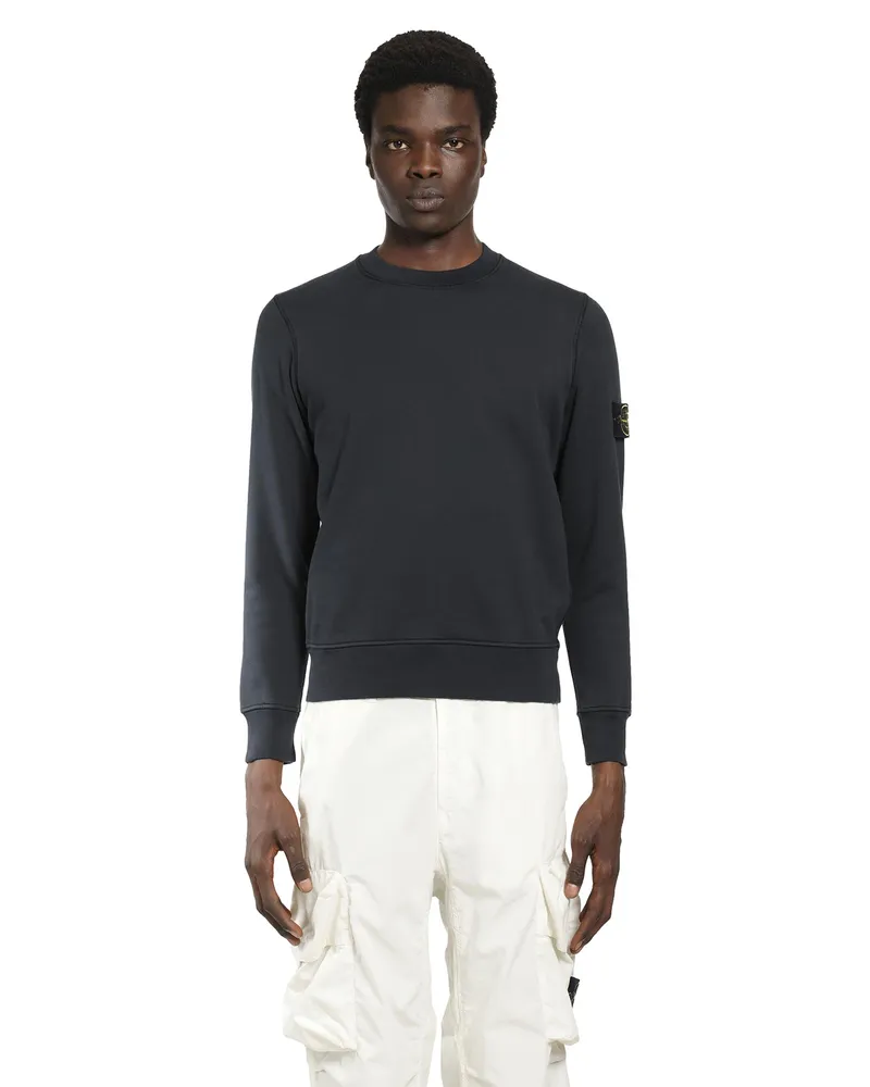 Stone Island 6100060 Crewneck Sweatshirt Blue