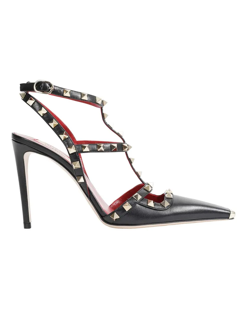 Valentino Garavani Rockstud Kidskin Pumps Black