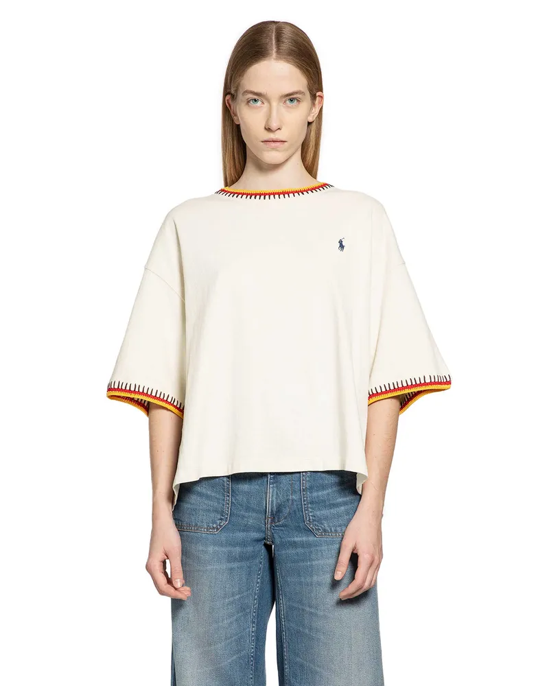 Ralph Lauren Knit T-Shirt Off-white