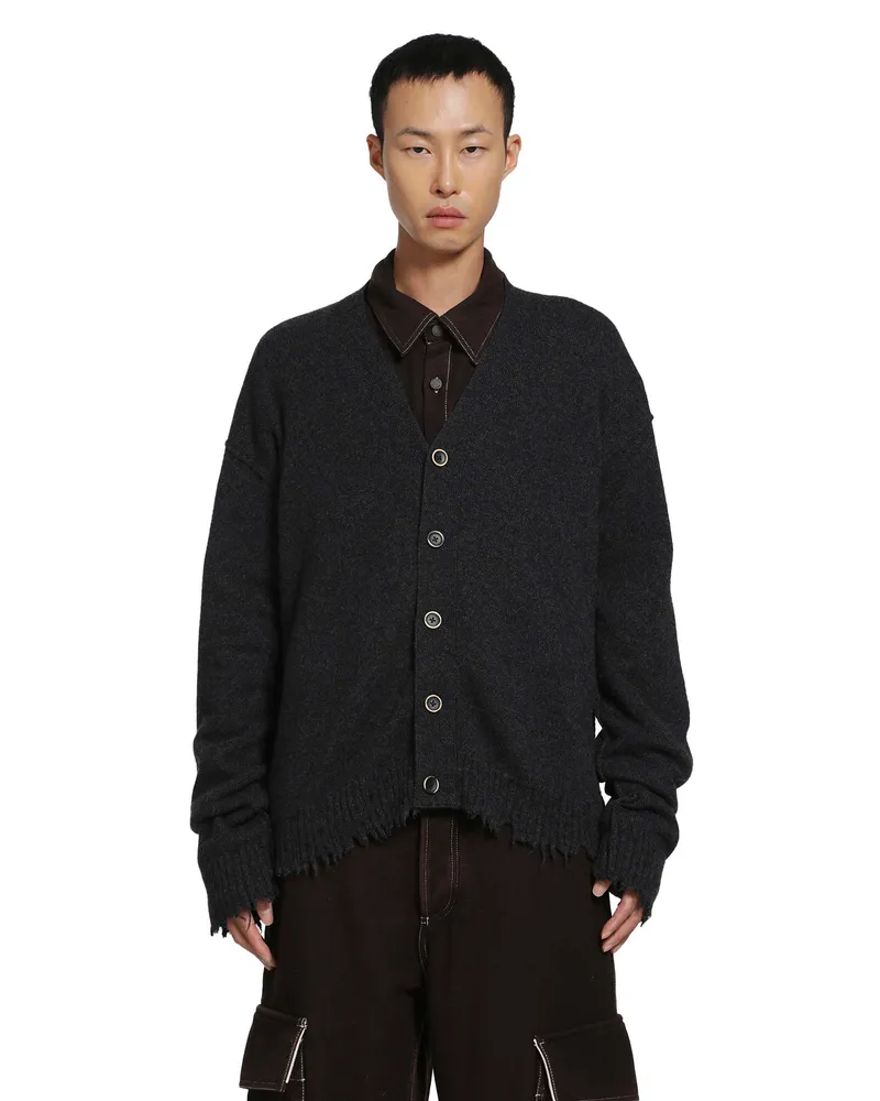 Uma Wang Over Cardigan Grey