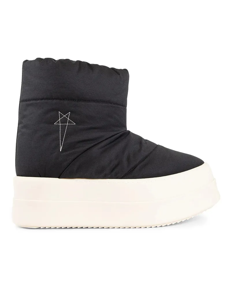 DRKSHDW by Rick Owens mega stivali lunari con paraurti di porterville Black